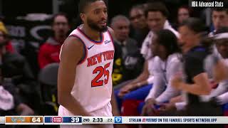 Mikal Bridges  Knicks vs Pistons 110224 [upl. by Akehsal]