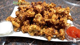 Sooji Chicken Pakora  Semolina Chicken Pakora  Rava Chicken Pakoda Appetizer Recipe [upl. by Asit]