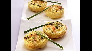 QUICHE RECIPE MINI QUICHE FILLED WITH BACON MUST SEE RECIPE [upl. by Arriet]