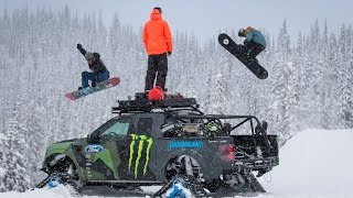 KEN BLOCK’S RAPTORTRAX SHREDFEST WITH ZAK HALE amp ETHAN DEISS [upl. by Otaner]