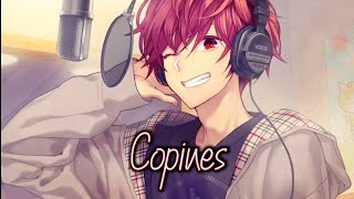 【NIGHTCORE】↬Copines  Aya Nakamura  Lyrics ✗ Shin clark [upl. by Aihsoj]