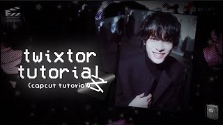 TWIXTOR TUTORIAL capcut tutorial  yourmina [upl. by Yahska]