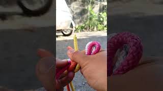 new knot idea diyideas knot easyknot knottutorial rope craftyknot diy simpleknot handmade [upl. by Arza815]