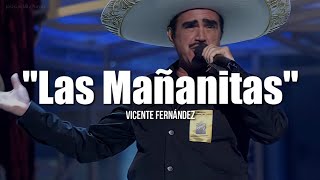 LAS MAÑANITAS  Vicente Fernández LETRA [upl. by Cormick]