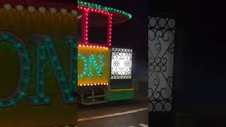 Blackpool Heritage Trams Illuminations [upl. by Odlonyer]