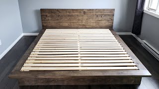 DIY 5 Minutes Bed Frame [upl. by Varden]