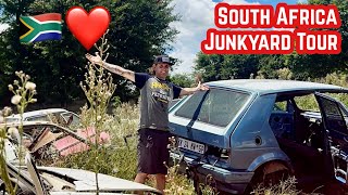 South Africa Junkyard in Bela Bela Limpopo  Citi Golfs Skylines  Mercedes BMW Opel amp more [upl. by Ferrand]