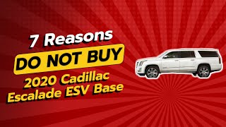 2020 Cadillac Escalade ESV Base  Dont Buy Before Watching This 😱🚫 [upl. by My730]