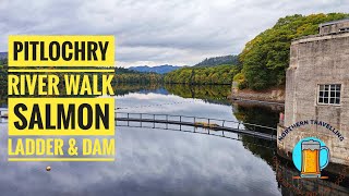 Pitlochry Salmon Ladder and local beers [upl. by Loralie]