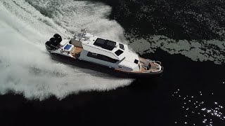 LifeProof 33 Yachtline Sea Trial and walkthrough Part 1 [upl. by Ttebroc]