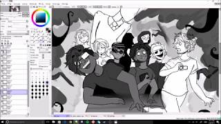 TribeTwelve Collective  Speedpaint [upl. by Josler]