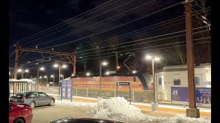 NJ Transit RailFanning Dover Yard  Denville Station ALP46 PRR HERITAGE UNIT amp NJT EMU amp GP40 [upl. by Britteny828]