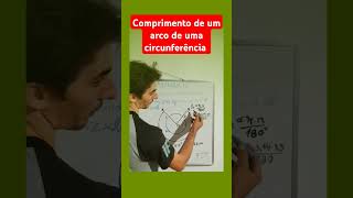 COMO CALCULAR O COMPRIMENTO DE UM ARCO DE UMA CIRCUNFERÊNCIA circunferencia aprender maths enem [upl. by Eenahc817]