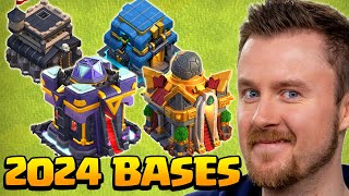 2024 BESTE LAYOUTS für RATHAUS 9 bis 16 in der CLANKRIEGSLIGA Clash of Clans [upl. by Adelind]