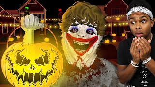 Reacting To True Story Scary Animations Part 53 Do Not Watch Before Bed [upl. by Ilanos]