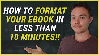 How to Format an ebook for Kindle SelfPublishing With Microsoft Word  In Less Than 10 Mins [upl. by Eveneg]