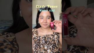 Etude House Water Tint Review ashortaday etude lipandcheektint shorts review ytshorts [upl. by Wanyen97]