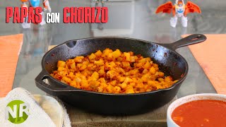 Papas Con Chorizo Que Hacer De Comer Hoy Noecillo [upl. by Cheung]