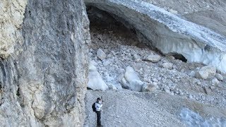 Dolomites Italy hike from Passo Stella partway around SasolungoLangkofel [upl. by Aicsile882]