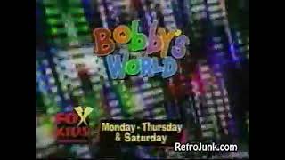 Bobbys World Promo MondayThursday amp Saturdays 1997 [upl. by Okuy]