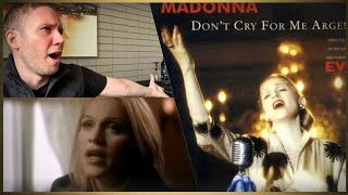 MADONNA MUSIC VIDEOS 39 amp 40 1996 EVITA ERA REACTION  REACTION [upl. by Gnehs]