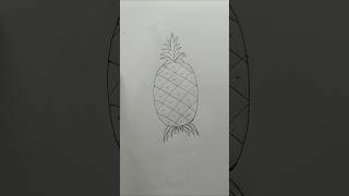 Drawing a Pineapples🍍 viralshorts [upl. by Montana]