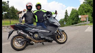 T MAX 560 TECH MAX NO STOCK WALKAROUND AGRATE BRIANZA MB [upl. by Sihunn]