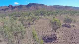 Australia Outback  DJI f550 Multicopter Drone Aerial Video Footage GoPro [upl. by Nebuer]