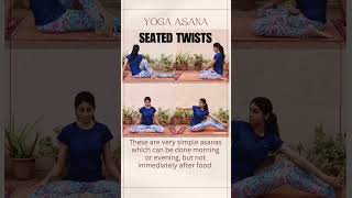 Beginner’s SEATED TWISTS poses [upl. by Strickler5]