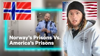 American Reacts To How Norways Prisons Are Different From Americas [upl. by Katzir]