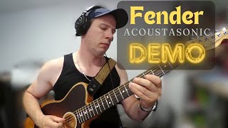 Fender Acoustasonic Telecaster demo [upl. by Rowen]