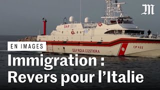 LItalie envoie des migrants en Albanie  ils sont renvoyés en Italie [upl. by Elnore]