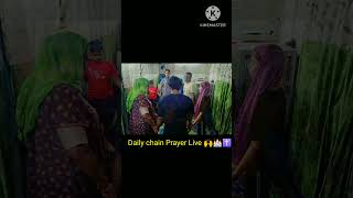 Chain Prayer meeting Live ✝️⛪🙌 हर विषय के लिए प्रार्थना ytshorts chainprayer viralvideo [upl. by Raines535]