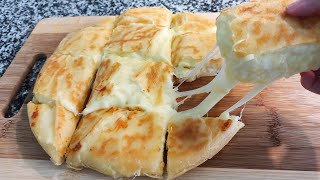 PATATES VE KAŞAR VARSA DENEMELİSİNİZ 🥔🧀  PATATES VE KAŞAR DOLGULU BÖREK GİBİ EKMEK TARİFİ 💯 [upl. by Llerroj]