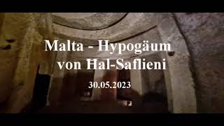 Hypogeum  Hypogäum von ĦalSaflieni  Malta  2023 [upl. by Arel]