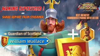 Expertised William Wallace  Share Report 1 VS 1 [upl. by Abie676]