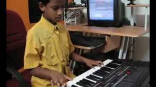 Vaseegara  Tamil Zara ZaraHindi Song By Shashank Balaji on Yamaha Keyboard [upl. by Omrellug]