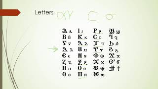 Topics  Sahidic Coptic The Coptic Alphabet [upl. by Amatruda]