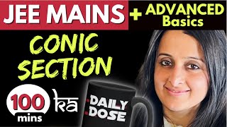 CONIC SECTIONS JEE MAINS FULL  JEE ADVANCED BASICS  Theory  Ques  NEHA AGRAWAL jee [upl. by Royall]