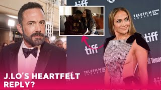 Jennifer Lopez’s Sweet Response to Ben Affleck’s ‘Unstoppable’ Compliment [upl. by Araeit]