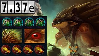 Bristleback  The Best Build Full Match Gameplay Dota 2 737e [upl. by Neelyk]