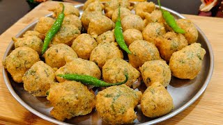 Methi na Gota😋 Methi Bhajiya✅ Tasty Recipe 😍 [upl. by Anailuig]