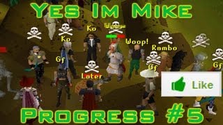 Runescape 2007  Yes Im Mike Progress Video 5 Return 99 Strength Proselyte Pure Pking [upl. by Auhsot]