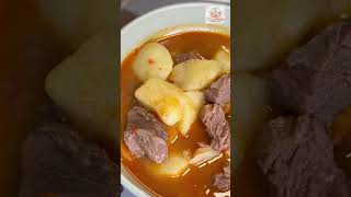 GUISO DE CARNE DE TERNERA CON PATATAS estofado de la abuela de toda la vida cocinaespañola receta [upl. by Addie]