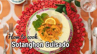 Sotanghon Guisado ala ContisSotanghon Guisado Easy Recipe [upl. by Clynes]