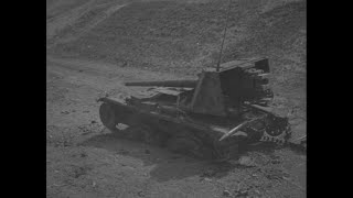 Italian Semovente 9053 in Sicily 1943 [upl. by Brok842]