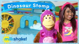 Milkshake Studio Dances  Dinosaur Stomp  Kemi and Milkshake Monkey [upl. by Miles227]