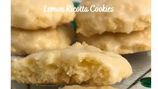 Lemon Ricotta CookiesItalian CookiesLOVING MY NONNA LIFE ♥️ [upl. by Noir]