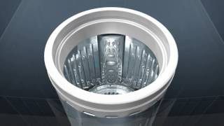 3D English promotion video of fully auto holeless washing machine [upl. by Courtund]