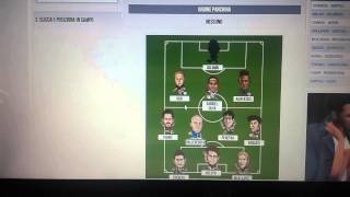 Video guida per carico formazione Fantagazzetta [upl. by Baggs]